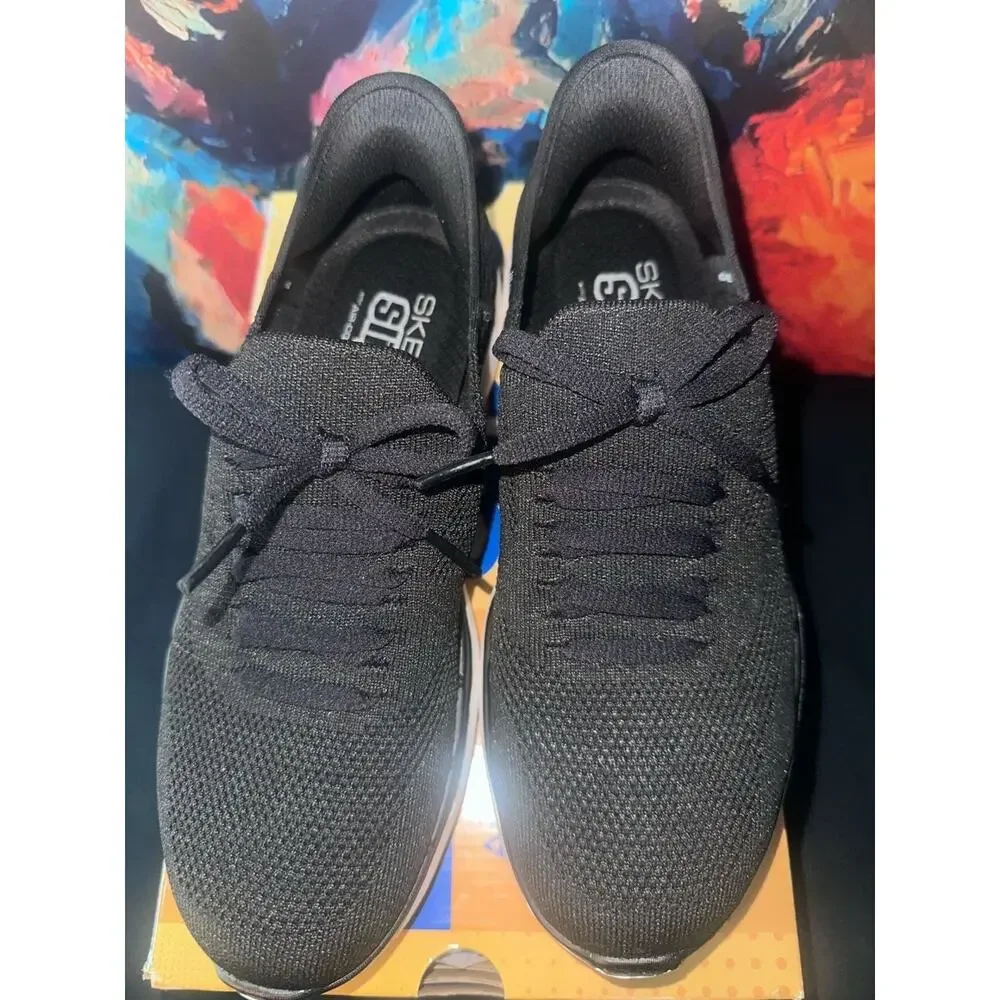 No.04 Skechers Go Walk 6 Lovely Day Slip-ins Women's Sneakers 124568/BKW